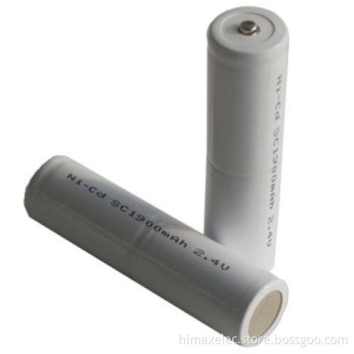 Customized 1.2-24V Sc1500 Ni-Cd Battery Pack
